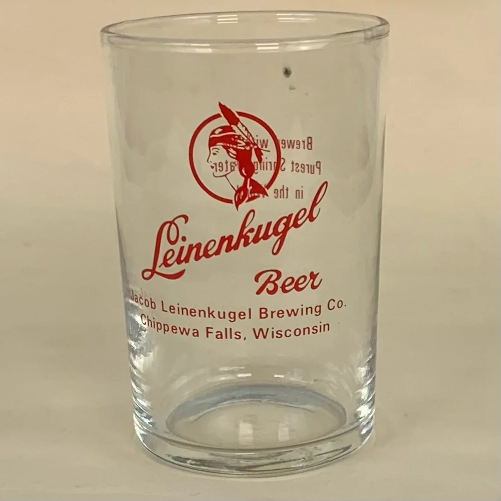 Leinenkugel Beer miniature souvenir beer glass.